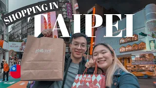 Shopping in XIMENDING and local food in TAIPEI | Taiwan Travel 🇹🇼