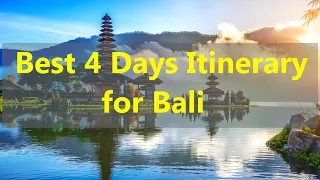 Discover Bali, Indonesia 🇮🇩 charm: Ultimate 4-day travel guide