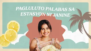 Cooking in Tagalog Challenge (Lemon Pasta) 🇵🇭🍋| Janine Gutierrez