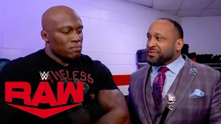 Bobby Lashley tells MVP to mind his own business: Raw, Jan. 23, 2023