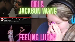 FIRST Reaction to JACKSON WANG & BIBI - FEELING LUCKY 🫠🔥🔥🔥