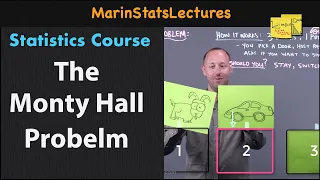 The Monty Hall Problem in Statistics | Statistics Tutorial | MarinStatsLectures