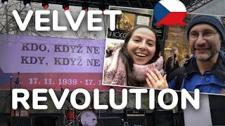 The Velvet Revolution Explained in Simple Czech (ENG SUBS)