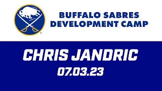 Chris Jandric Sabres Development Camp | 07.03.23