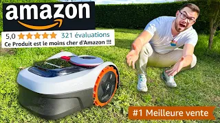 Je teste le ROBOT TONDEUSE LE MIEUX NOTÉ D'AMAZON ! (Navimow i105e)