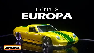 LOTUS EUROPA 1/64 MATCHBOX CUSTOM