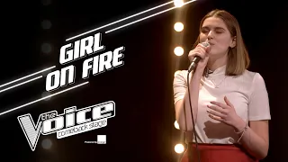 Lotte - 'Girl On Fire' | Auditions | The Voice Comeback Stage | VTM GO