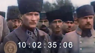 1923 - Atatürk ve Komutanlar İzmit'te [Renkli]