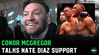 Conor McGregor confirms UFC return locked in: "Summer, the Mac's back"; talks Nate Diaz support