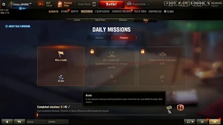 WOT 1.8 - Upcoming Feature - Daily Missions