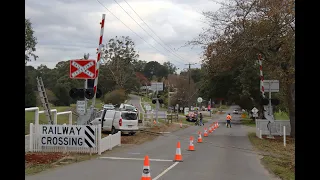 Full Upgrade Process; Gateless to Gated | Belgrave-Gembrook Road Level Crossing, Gembrook