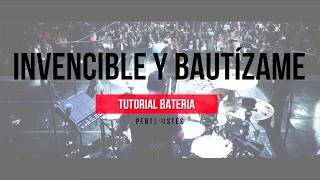 " TUTORIAL DRUMS "  | INVENCIBLE Y BAUTÍZAME | Album Pentecostés - Miel San Marcos