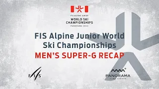 FIS Alpine Junior World Ski Championships | Panorama 2022 | Men's Super-G