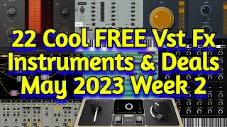 22 Best New FREE VST Plugins, Vst Instruments, Sample Packs & Best Plugin Deals - May 2023 Week 2