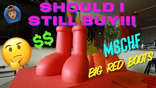 MSCHF BIG RED BOOTS REVIEW + UNBOXING *HONEST OPINION*