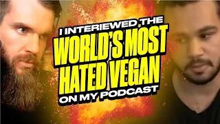 I Interviewed The World’s Most Hated Vegan (Vegan Gains)