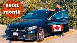 🇨🇦Bought MERCEDES at the age of 21 🇨🇦 | MY NEW CAR | C300
