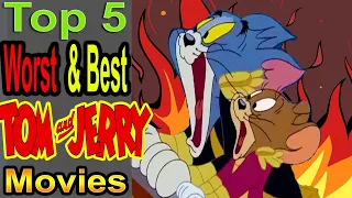 Top 5 Worst & Best Tom and Jerry Movies