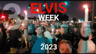 Inside a Special Candlelight Vigil, Elvis Week 2023