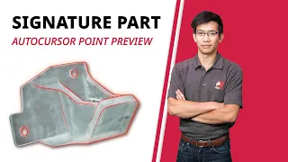 AutoCursor Point Preview in Mastercam 2023 | Mastercam 2023 Signature Parts