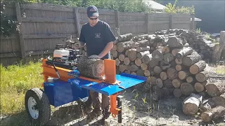 FASTEST Hydraulic Log Splitter Eastonmade ULTRA