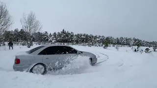 🦎Audi b5 ile karda eğlence 🦎 #quattro #b5 #1.8t#snow #audi