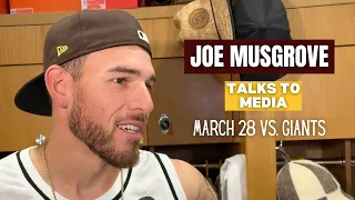 Joe Musgrove talks about Opening Day in San Diego, Peter Seidler, and more