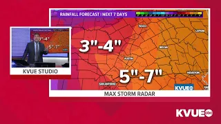 LIVE: Severe storms, heavy rain possible in Central Texas tomorrow | KVUE