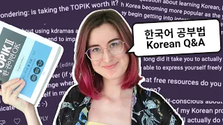 How to learn Korean - Q&A, tips & free resources 🇰🇷