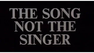 Crown Court - The Song Not the Singer (1977)