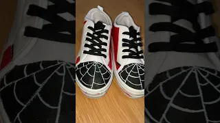 NEW Miles Morales Spiderverse Shoes! #milesmorales #spiderverse #spiderman