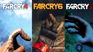 Evolution of Healing Animations (Far Cry 2 to Far Cry 6)