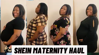 SHEIN MATERNITY TRY-ON HAUL. 9 MONTHS PREGNANT