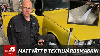 Mattvätt och textilvårdsmaskin från PELA Tools