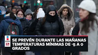 Frente frío número 9 provocará bajas temperaturas en México
