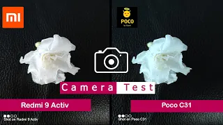 Redmi 9 Activ vs Poco C31 | Camera Comparison | Camera Test | | Tech Song |