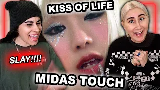 GAYS REACT to KISS OF LIFE 'Midas Touch' MV! 🔥 BORN TO SLAY!!!