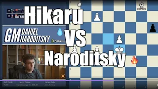 GM Hikaru VS GM Naroditsky (Blitz) | 01 Nov 2021