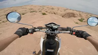 Enduro Riding in Moab! Yamaha XT250