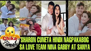 SHARON CUNETA HINDI NAGPAKABOG SA LOVE TEAM NINA GABBY AT SANYA