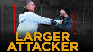 How to Defend Yourself against a Much Taller Attacker