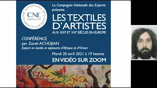 Conférence : "Les textiles d'artistes aux XIXe et XXe siècles en Europe"