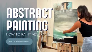 ABSTRACT painting/ HOW TO START!
