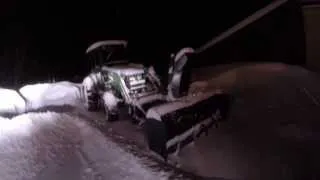 Johndeere 4700 with 74" Snow Blower