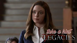 Take a hint - Girls of Legacies