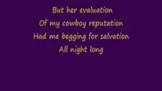 Save a Horse Ride a Cowboy Lyrics