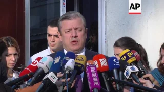 Georgian PM casts vote in elections