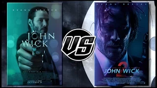 John Wick 1 VS John Wick 2