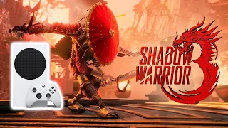 SHADOW WARRIOR 3 | XBOX SERIES S | 1080P 30 FPS |