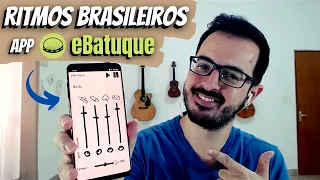 Aplicativo eBatuque (Ritmos Brasileiros) Essencial para Estudos e Aprendizado! Review COMPLETO!